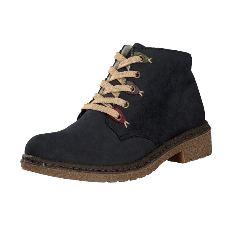 Botas Rieker 53232-14 Para Mulher - Azuis